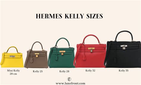 Hermes kelly size guide